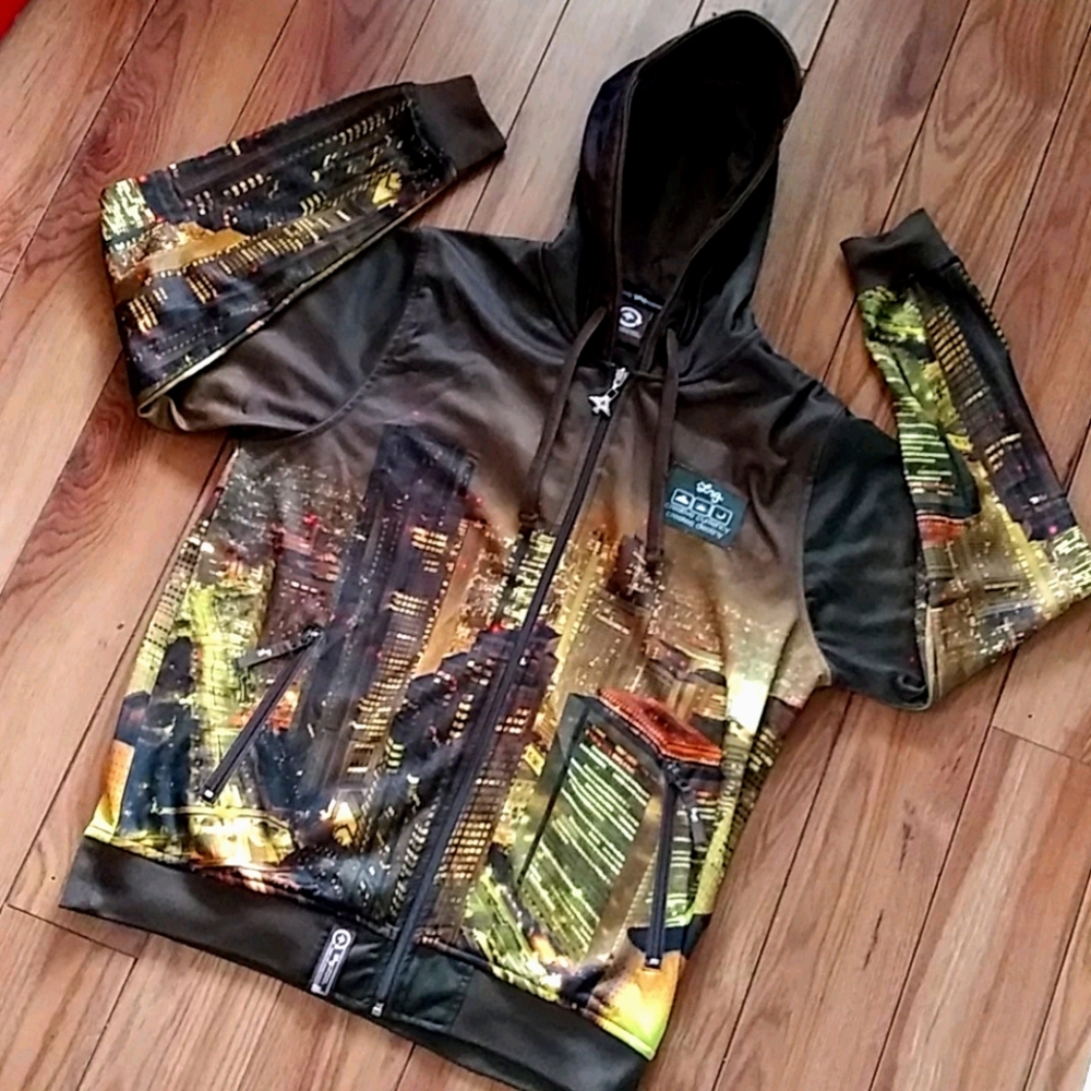 RARE LRG 2007 LIMITED EDITION Tokyo Skyline Jacket